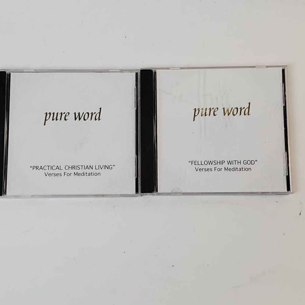 Pure Word - PRACTICAL CHRISTIAN LIVING | FELLOWSHIP WITH GOD Verses For Meditati